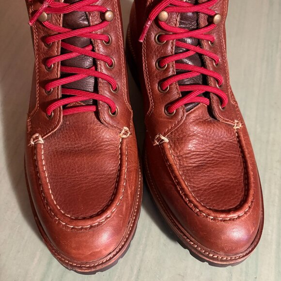 Mens Cole Haan C20357 Moc Toe Chukka Brown Leather Boots  Size 8 M - Picture 2 of 10